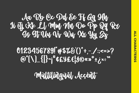 Autumn Night Font Abo Daniel Studio 