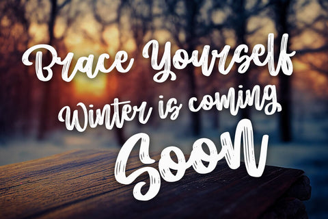 Autumn Night Font Abo Daniel Studio 