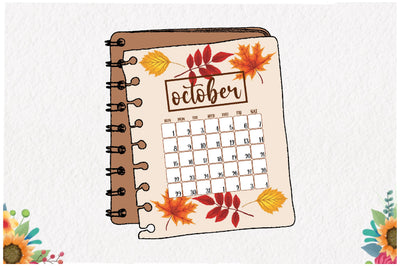 Autumn Notebook Sublimation Sublimation Jagonath Roy 