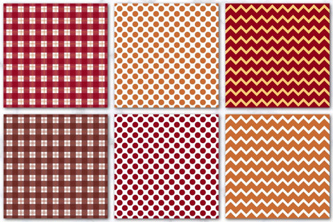 Autumn Pattern Seamless Digital Papers Backgrounds Digital Pattern SineDigitalDesign 
