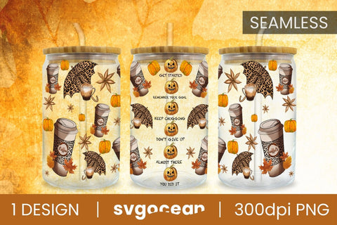 Autumn Png | PNG | 16 Oz Libbey Glass Sublimation SvgOcean 