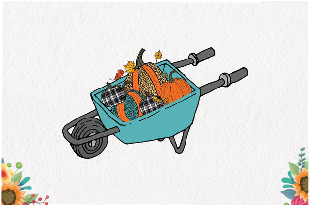 Autumn Pumpkin Trailer Sublimation Sublimation Jagonath Roy 