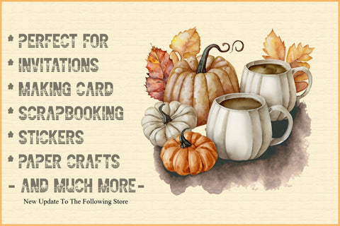 Autumn Pumpkins Collection Sublimation Sublimation Creativeart88 