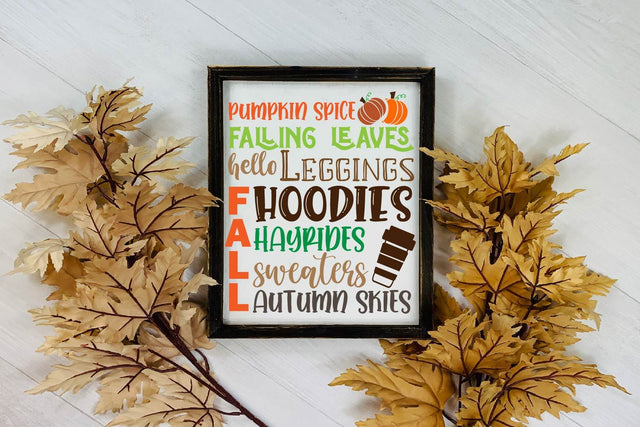 Autumn sign svg, Fall Sign svg SVG Paper Switch 