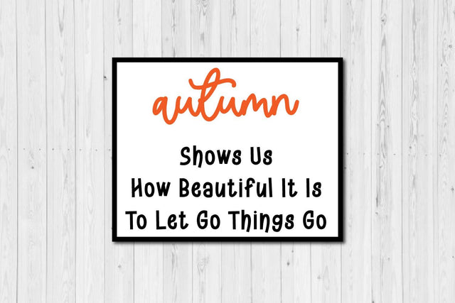 Autumn sign svg, Fall Sign svg SVG Paper Switch 