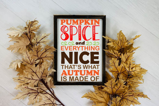 Autumn sign svg, Fall Sign svg SVG Paper Switch 
