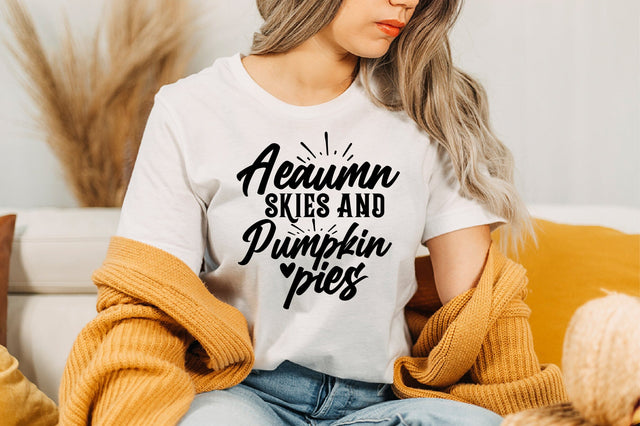 autumn skies and pumpkin pies svg SVG nirmal108roy 