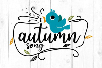 Autumn Song Svg SVG cricutfilesmg 