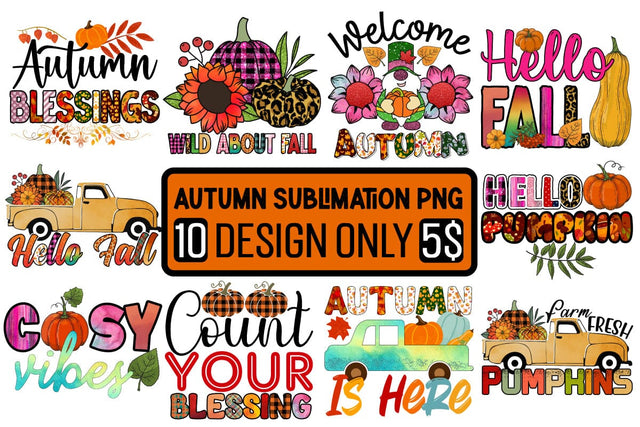Autumn Sublimation Bundle Sublimation Insomnia Std 