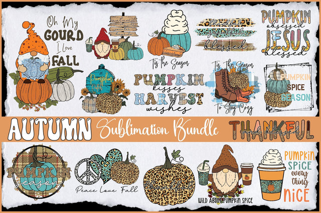 Autumn Sublimation Bundle Sublimation Jagonath Roy 