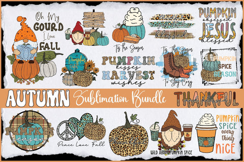 Autumn Sublimation Bundle Sublimation Jagonath Roy 