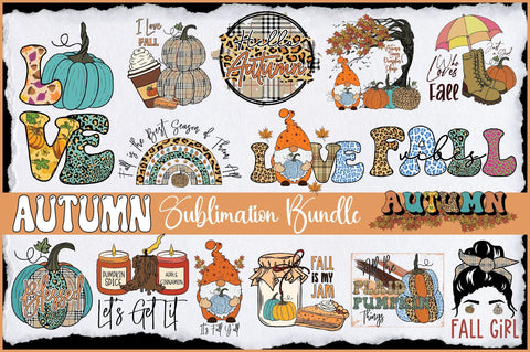 Autumn Sublimation Bundle Sublimation Jagonath Roy 