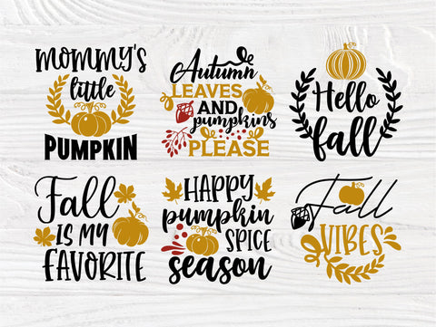 Autumn SVG Bundle, Fall Svg, Pumpkin Svg Cut Files SVG TonisArtStudio 