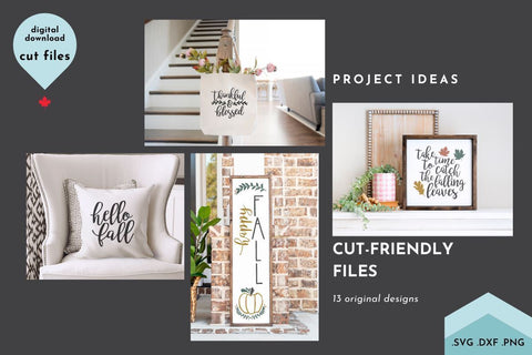 Autumn SVG Bundle SVG Lettershapes 