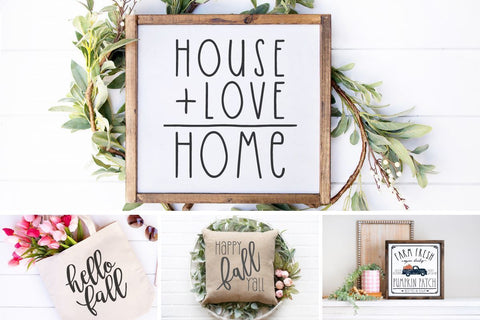 Autumn SVG Bundle SVG Lettershapes 