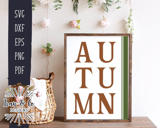 Autumn SVG Files | Fall Sign SVG | Thanksgiving SVG | Home SVG | Farmhouse | Commercial Use | Cricut | Silhouette | Cut Files (1045558714) SVG Ivan & Co. Designs 