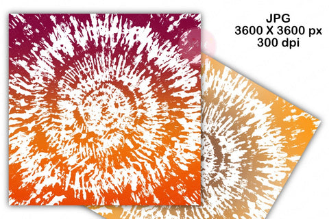 Autumn Tie Dye Digital Papers Backgrounds Digital Pattern SineDigitalDesign 