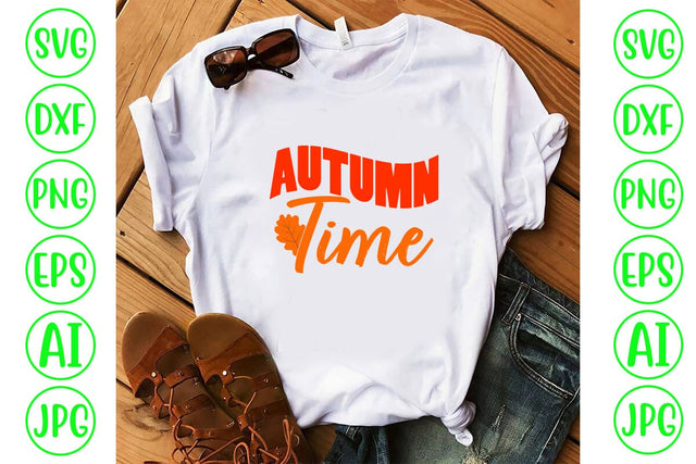 Autumn Time SVG Design SVG Syaman 