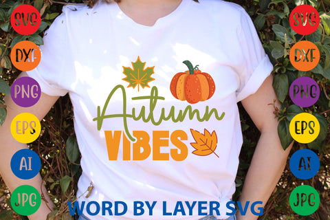 Autumn Vibes, Fall SVG Design SVG Rafiqul20606 