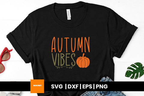 Autumn vibes, fall svg quote SVG Maumo Designs 