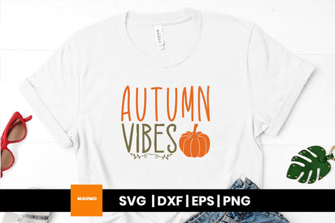 Autumn vibes, fall svg quote SVG Maumo Designs 