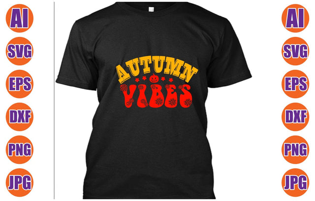 Autumn Vibes Retro SVG SVG Syaman 