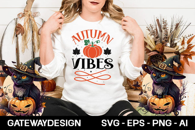 Autumn Vibes svg design SVG designmaster24 
