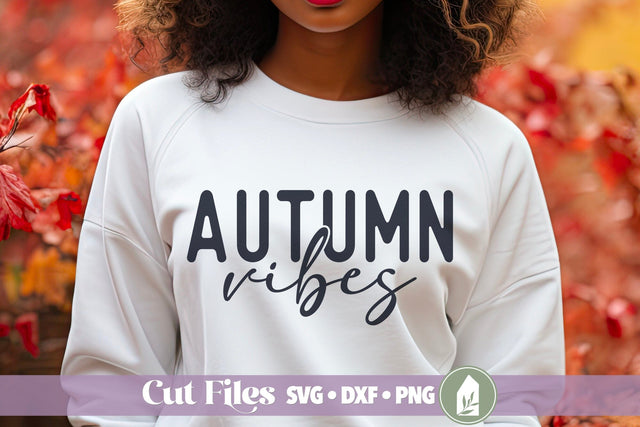 Autumn Vibes SVG, Fall Shirt Design SVG LilleJuniper 