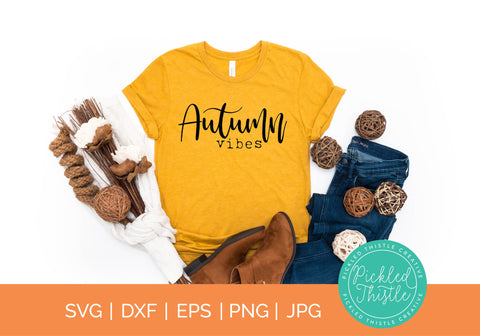 Autumn Vibes SVG SVG Pickled Thistle Creative 
