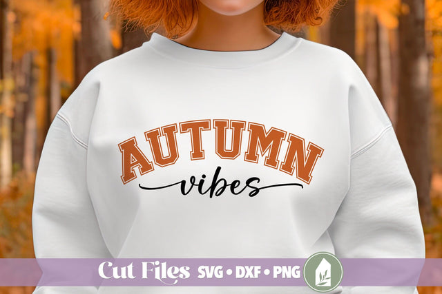 Autumn Vibes Varsity SVG SVG LilleJuniper 