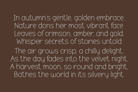 Autumn Woodland Handwriting Font Font Blush Font Co. 