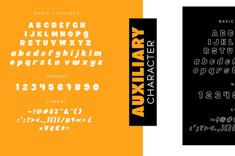 Auxiliary Font Wildan Type 
