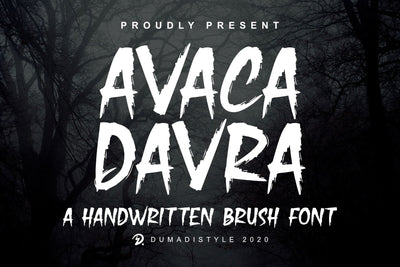 Avaka Davra Font Dumadistyle 