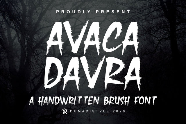 Avaka Davra Font Dumadistyle 