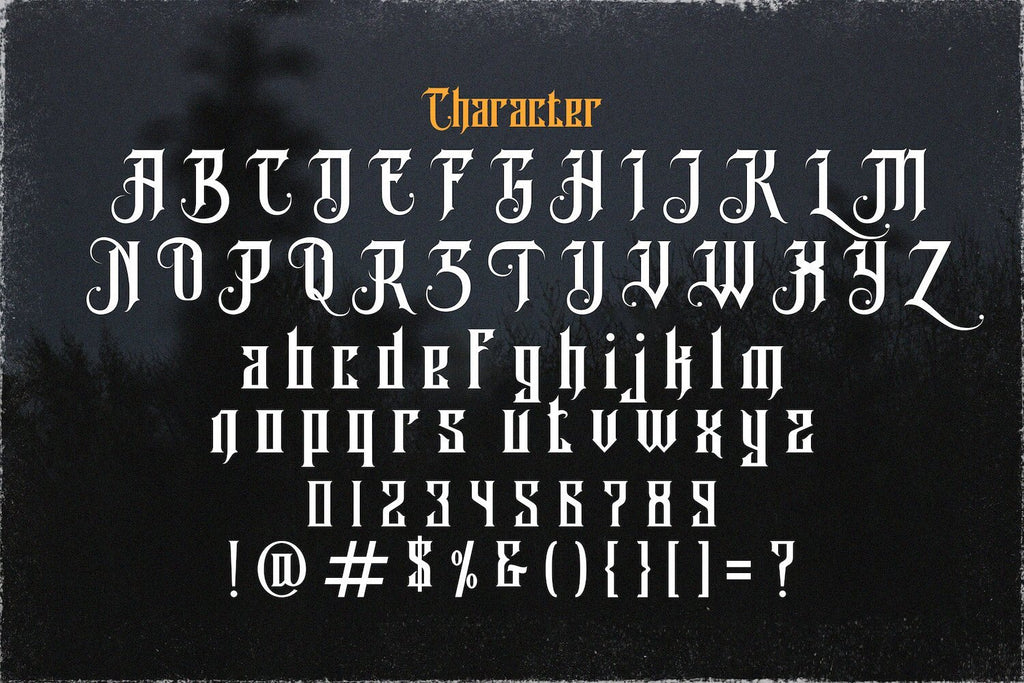 Avalen Rekas - Blackletter Font - So Fontsy