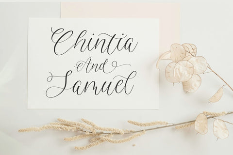 Avalien Stylist Modern Calligraphy Font Font Balpirick 