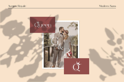 Avegas Royale - Modern Sans Font Javapep 