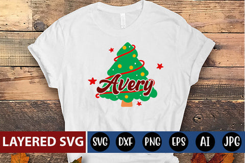Avery SVG cute file SVG Blessedprint 