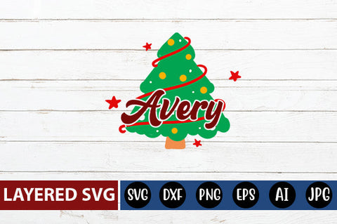 Avery SVG cute file SVG Blessedprint 