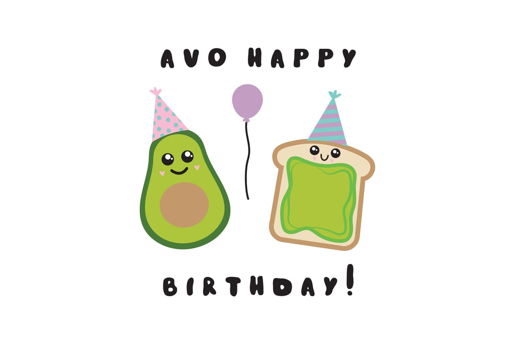 Avo Happy Birthday - So Fontsy