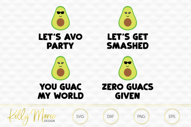 Avocado Bundle #2 Kelly Maree Design