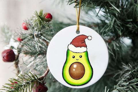 Avocado Christmas Sublimation Sublimation LAM HOANG THUY 