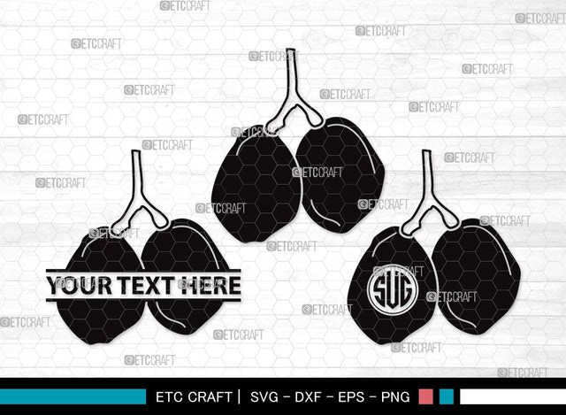 Avocado Monogram SVG | Avocado Svg | Avocado Veggies Svg | Fruit Svg | Avocado Clipart SVG ETC Craft 