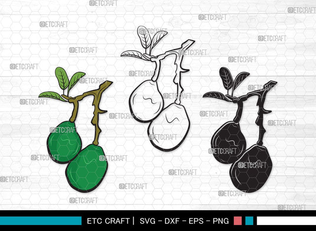 Avocado SVG | Avocado Svg | Avocado Veggies Svg | Fruit Svg | Avocado Clipart SVG ETC Craft 