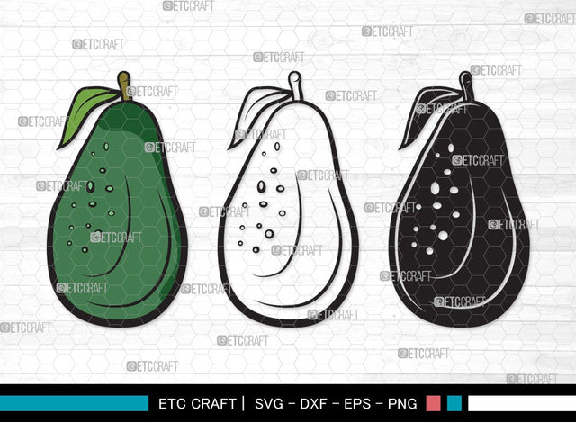 Avocado SVG | Avocado Svg | Avocado Veggies Svg | Fruit Svg | Avocado Clipart SVG ETC Craft 