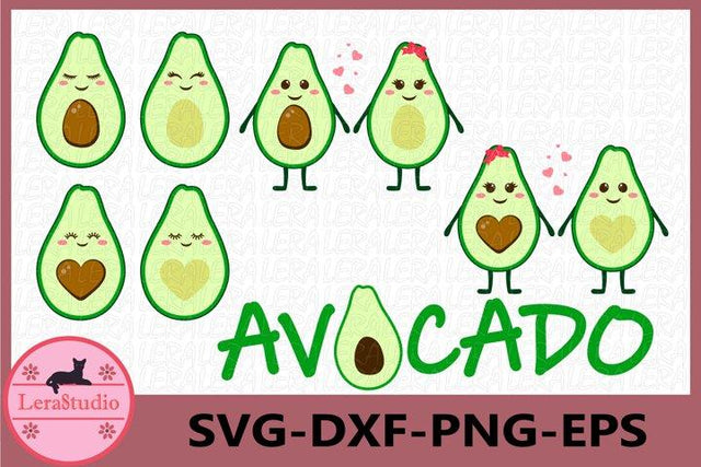 Avocado SVG SVG Lerastudio 