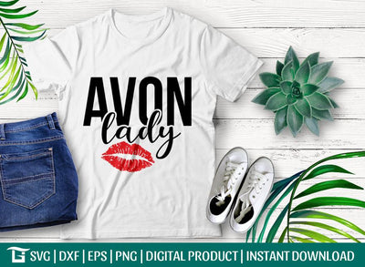 Avon Lady Svg Cut File, Boss Lady Svg, Boss Svg, Lip Svg, Avon Svg, Tshirt Design, SVG ETC Craft 