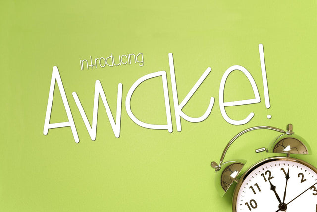 Awake Font Kitaleigh 