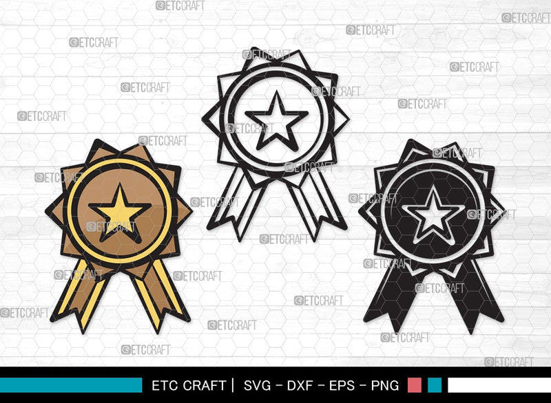 Award Trophy SVG | Trophy Cup Svg | Award Badge Svg | Sports Svg