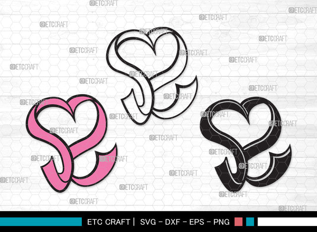 Awareness Ribbon SVG | Breast Cancer Ribbon Svg | Survivor Ribbon Bundle | Awareness Ribbon Clipart SVG ETC Craft 